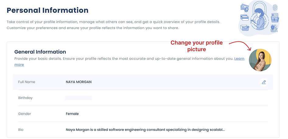Edit General Information