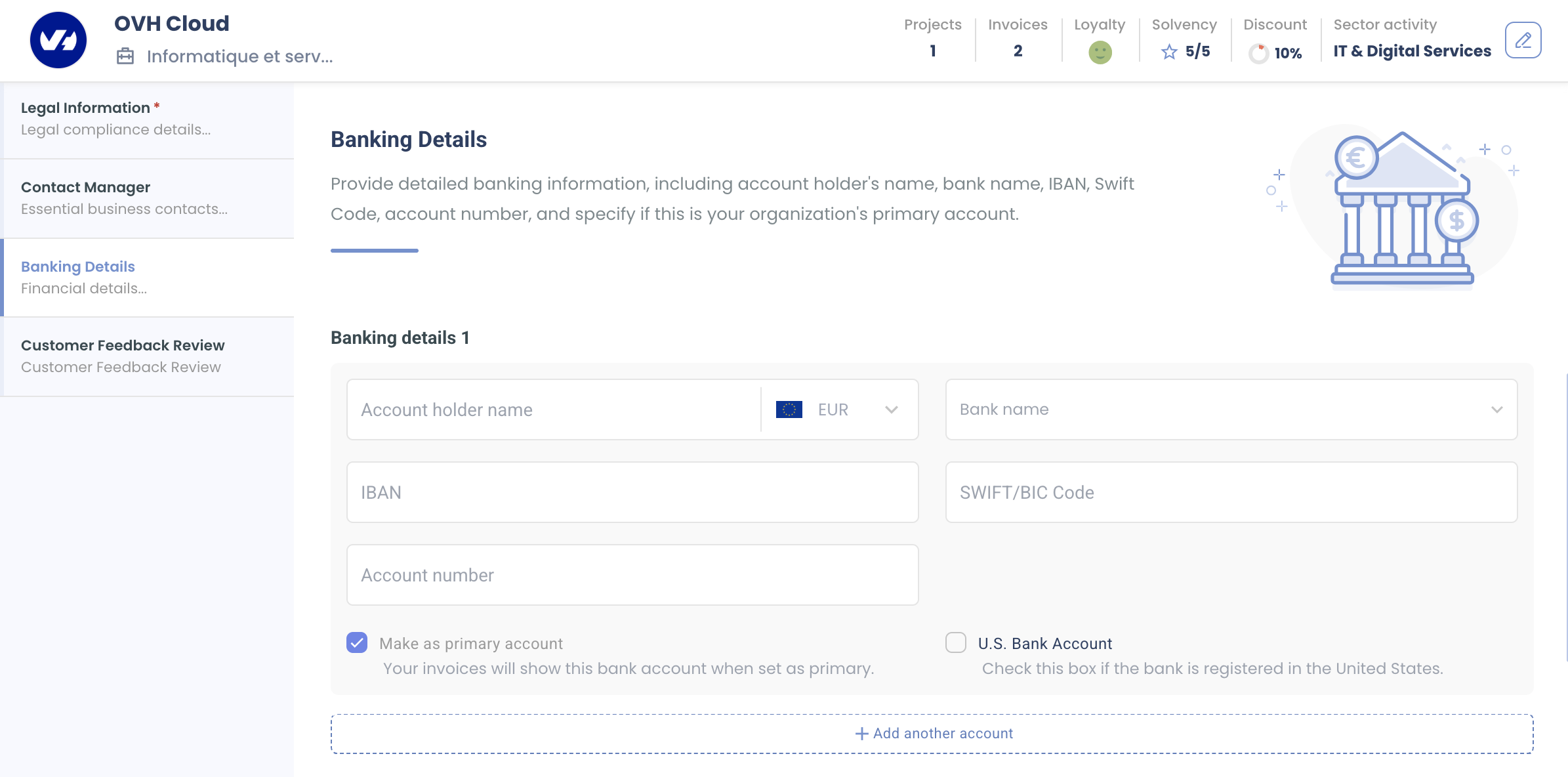 Banking Details