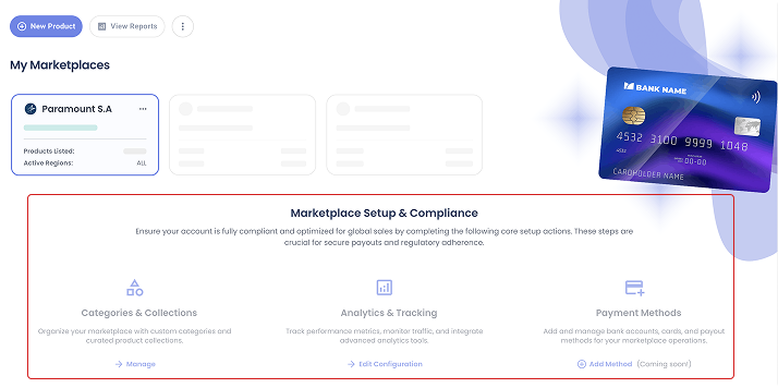 Marketplace disabled features
